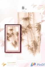 I love cross stitch LDH-001 Bamboo I