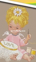 Our Secret of Angelic Patience From Project Smile  by Lyubov Vodenikova / Stepanova-Slovew