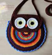 Zoom Yummy - Crochet Owl Purse