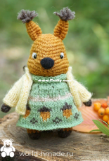 World Hmade - Jeiana Johanssen - Anna Lavrentyeva - Squirrel Rita - Russian - Free