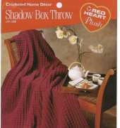 Coats and Clark Red Heart LW1388 Crocheted Home Decor - Shadow Box Throw