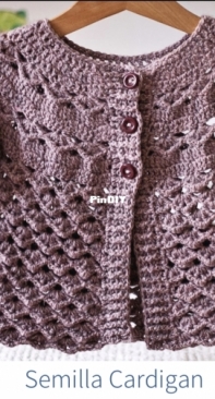 Mon Petit Violon Designs - Vita Apala - Semilla Cardigan