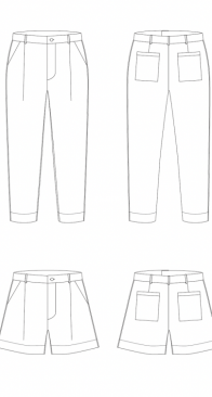 Vivian Shao Chen - Georgia Trousers