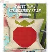Melissa Lunden-Party Time Strawberry Pillow-Free Pattern
