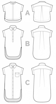 Closet Core - Kalle Shirt/Shirtdress Pattern