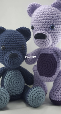 Happy Hook Designs - Megan Alameda - Baxter and Bertie The Beloved Bears - Free