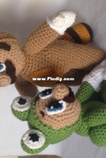 racoon and frog mario
