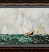 Classic Cross Stitch Na 105 Yacht Race
