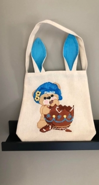 easter bag bear los disenos de inma
