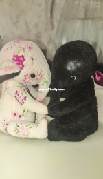 Teddy elephants Mr and Mrs Tuttie