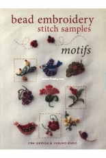 CRK Design-Yasuko Endo -Bead Embroidery Stitch Samples - Motifs -Interweave