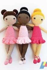 Bunnies and Yarn - Michelle Alvarez - Tracey the Ballerina Doll