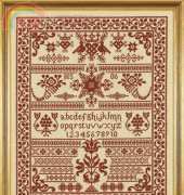 Historical Sampler Company Ltd - Red Pot Sampler