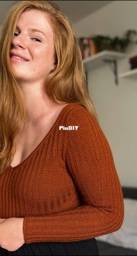 Rust Knitwear - Ellie Shirt by Simone Ryan