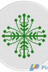 Daily Cross Stitch - Damask Design Pattern 08