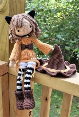 Sleepy Sheep Patterns - Rachel Randle - Jinx the Cat