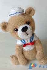 Elfin Thread - Lorena da Silva - Bernard the Vintage Sailor Bear