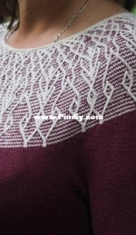Majolica Jumper by Alena Malevitch -  Russian