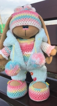 Gala Toys Shop - Molly Toys - Galina Ptashkina - Clothing set Tenderness for Molly - English French Spanish and Dutch