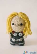 Electric Bunny Crafts- Gina Fiorito - Thor Amigurumi Doll