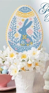 Garden Bunny by Magic Moon Stitch from Just Cross Stitch - Spring 2025 PCS + XSD