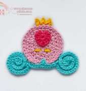 One and Two Company - Carolina Guzman - Cinderella Carriage Applique