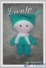 Handmade by Ann- Lientje the Doll - Dutch - Free
