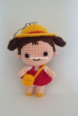Chaveiro mini doll/Confecção MayArts