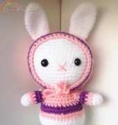 Bunny Gurumi Pink and Purple