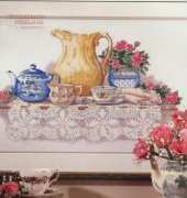 The Design Connection Book 94-009 Tea with Roses