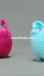 Piggiesagogo - Akhoshi Tomoka - Easter Rabbit Mini Basket - Free