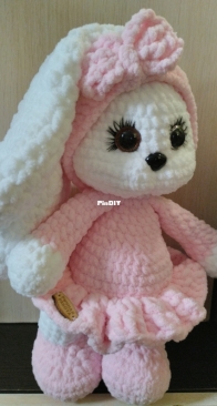 Bunny in a Cute Dress