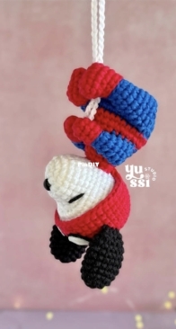 Crochet by Yuss - Yussi Studio - Yuss Perez - Snoopy Spiderman - Spanish - Free