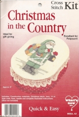 Whats New Inc. Quick & Easy 025110 Christmas in the Country – Santa