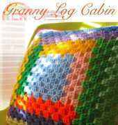 Sarah London - Granny Log Cabin Cushion
