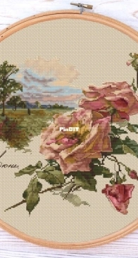 Ameli Stitch - Landscapes - June Rose by Anna Smith-Kuznetsova
