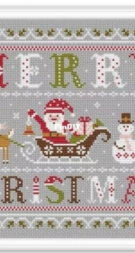 OwlStitchingHouse - Merry Christmas Sampler PCS