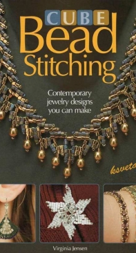 Cube Bead Stitching-Virginia Jensen