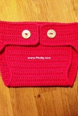 Red Baby panties