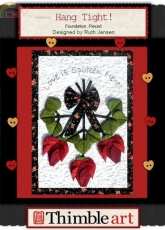 Thimbleart-Hang Tight by Ruth Jensen-Free Pattern