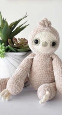 When Crafting Is Life - Christine Marvill - Sully the Sloth