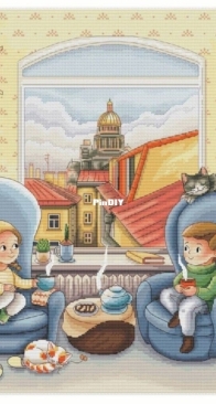 Love is... drinking tea together in St. Petersburg by Alena Milyukova