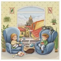 Love is... drinking tea together in St. Petersburg by Alena Milyukova