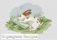 Bunny sleep by Ekaterina Volkova