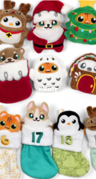 Sew Desu Ne - Choly Knight - Advent Calendar Stockings and Fillers Sewing Patterns