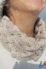 Golubknits-Shifting Sands Cowl by Julie Golub-Free
