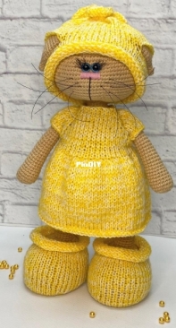 Gala Toys Shop - Molly Toys - Galina Ptashkina - Spring Dress For Molly & Lucky English - French - German - Spanish And Dutch