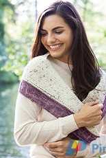 Knit Picks-Eponine Shawlette by Faith Schmidt-Free