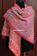 Pink Mosaica-A Shawl by Priscilla Hollingsworth-Free