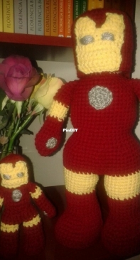 crochet iron man